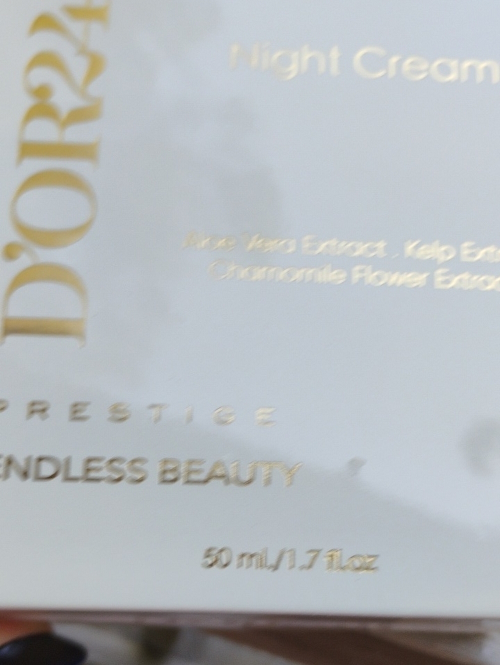 Prestige Night Cream Aloe Vera Extract Kelp And Chamomile Flower Extract Sealed - Picture 6 of 6